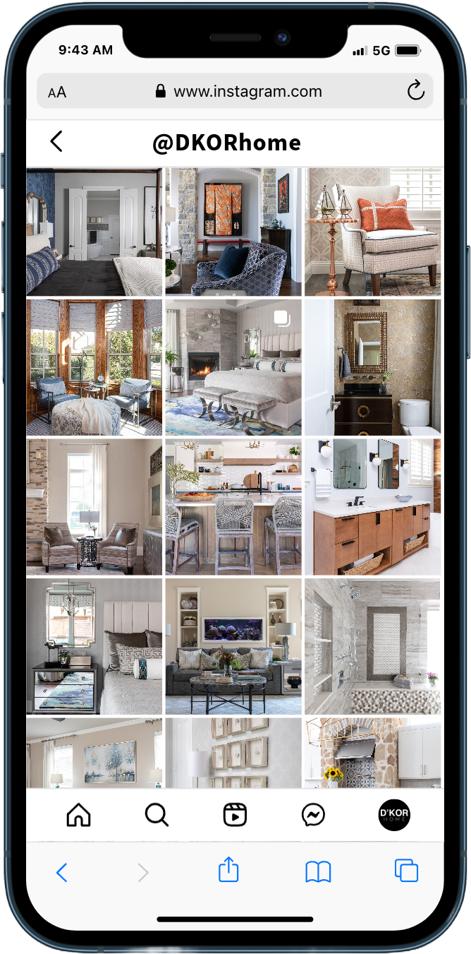 Dkorhome social media instagram